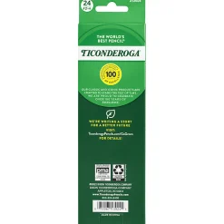 Ticonderoga® Pencils, #2 Lead, Medium Soft, Pack of 24