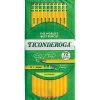 Ticonderoga® #2 Pre-sharpened Pencils, 0.7 mm, Yellow, Pack Of 72 Pencils