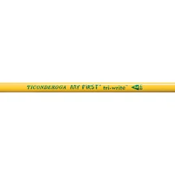 Ticonderoga® Tri-Write Beginners' Pencils, #2 Lead, Soft, Pack of 36