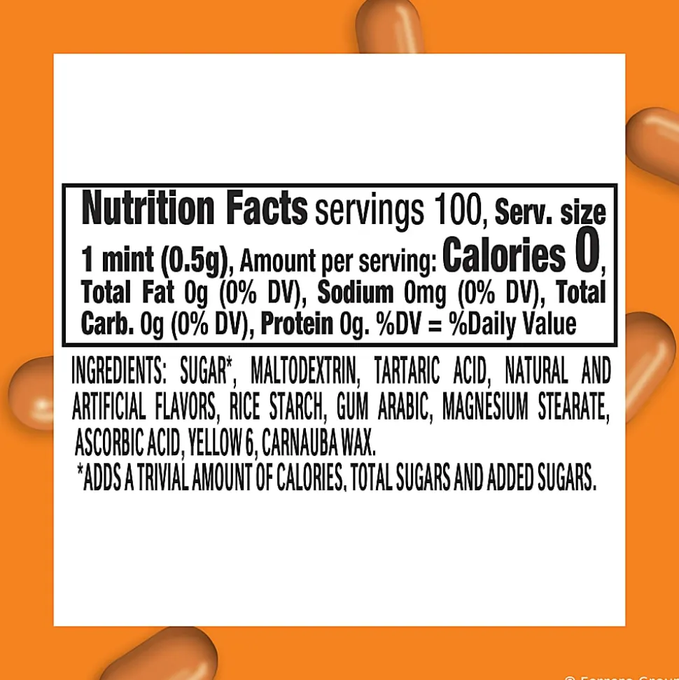 Tic Tac Orange 100 Piece, 1.7 oz