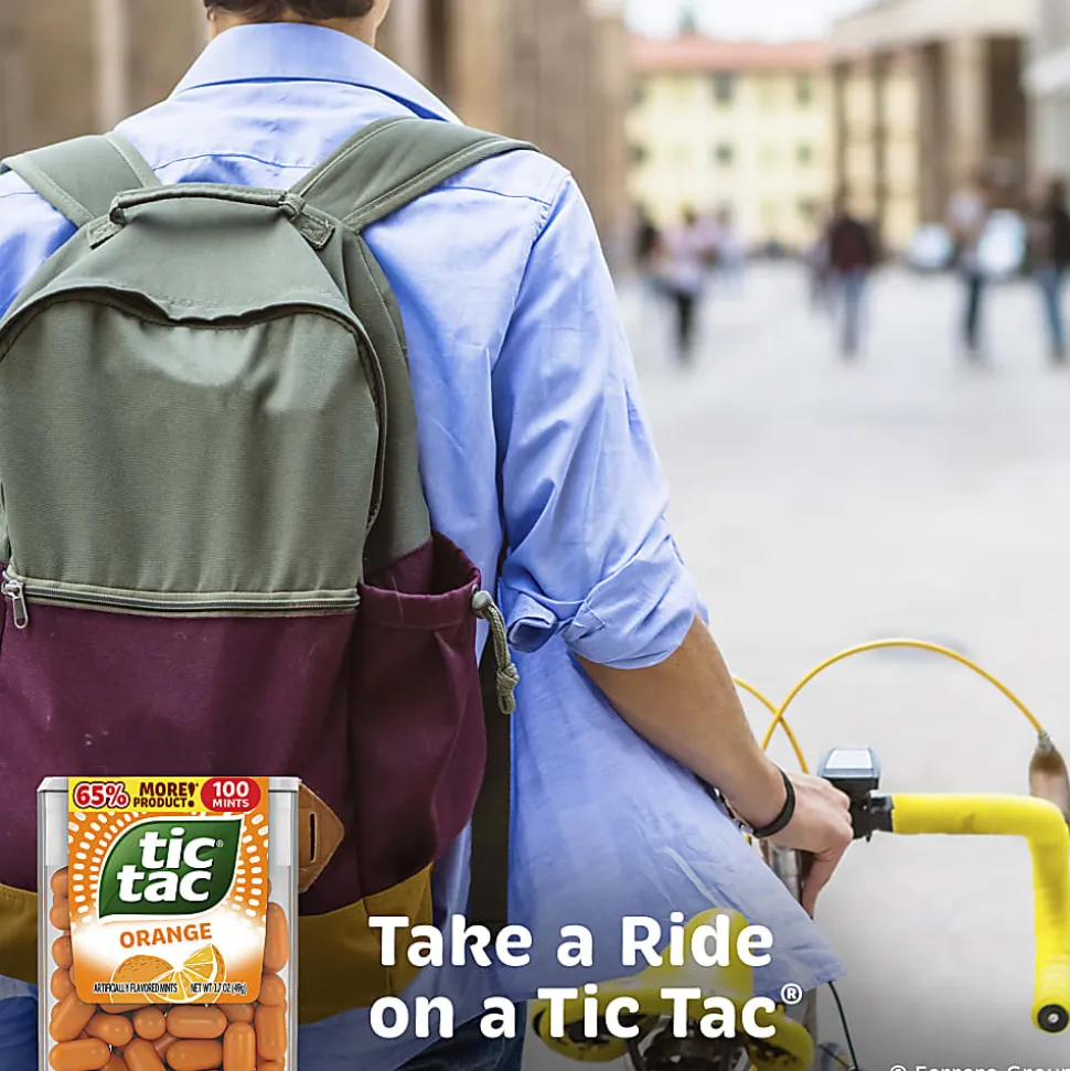 Tic Tac Orange 100 Piece, 1.7 oz