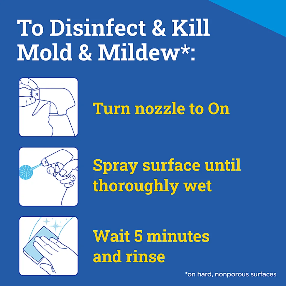 Tilex® Disinfects Instant Mildew Remover, 32 Oz Bottle, Case Of 9