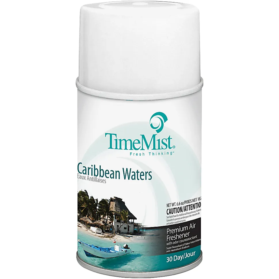 TimeMist® Metered Aerosol Fragrance, 6.6 Oz., Caribbean Waters