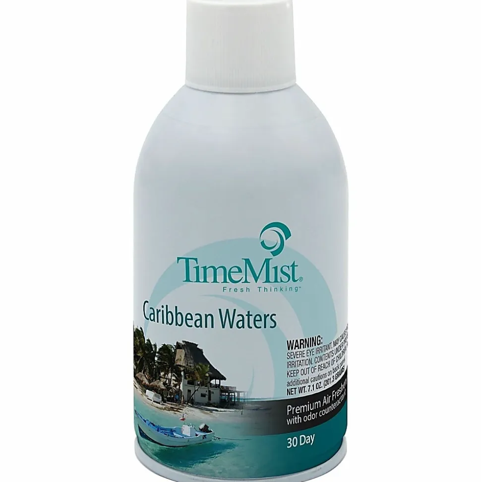 TimeMist® Metered Aerosol Fragrance, 6.6 Oz., Caribbean Waters
