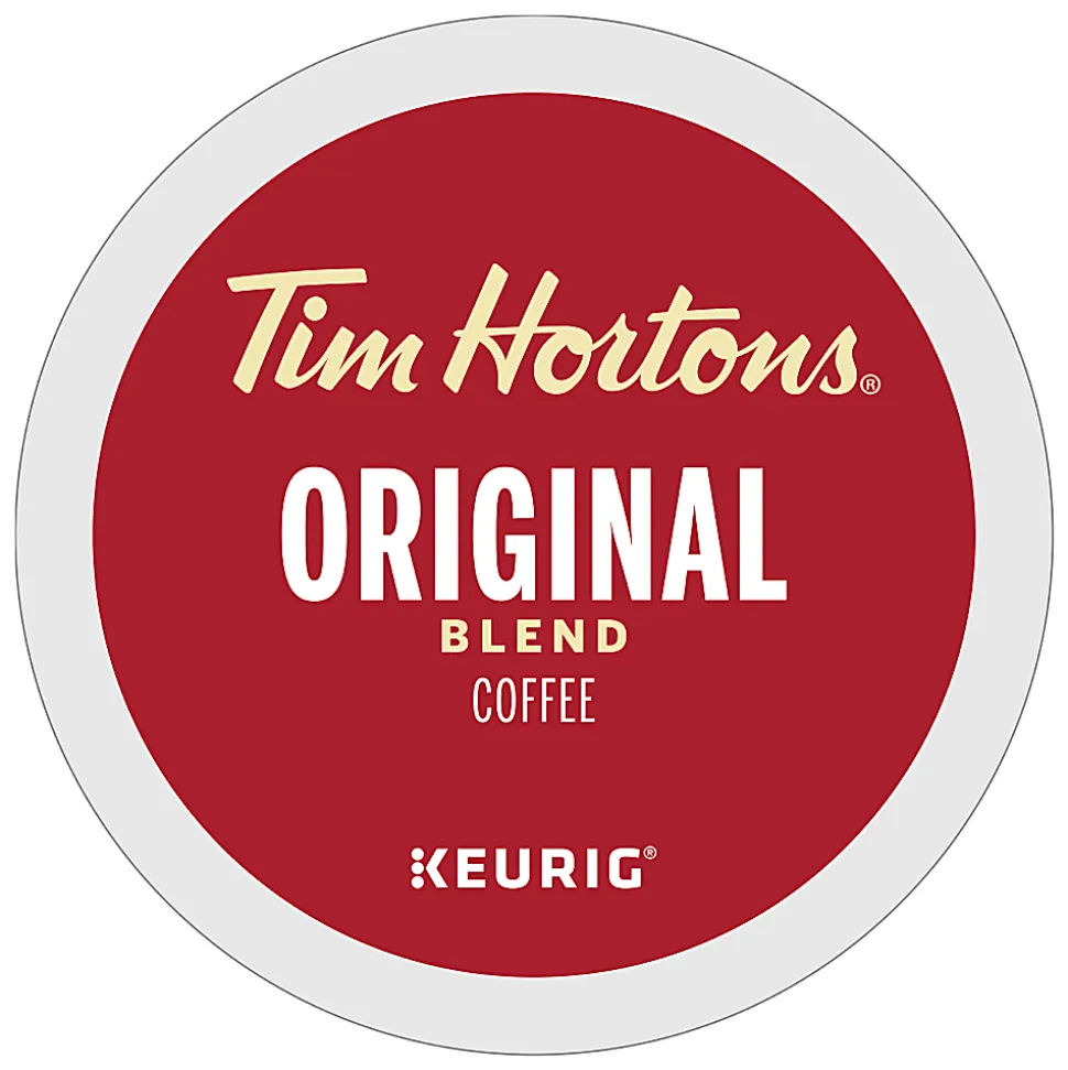 Tim Hortons® Single-Serve Coffee K-Cup® Pods, Original, Carton Of 24