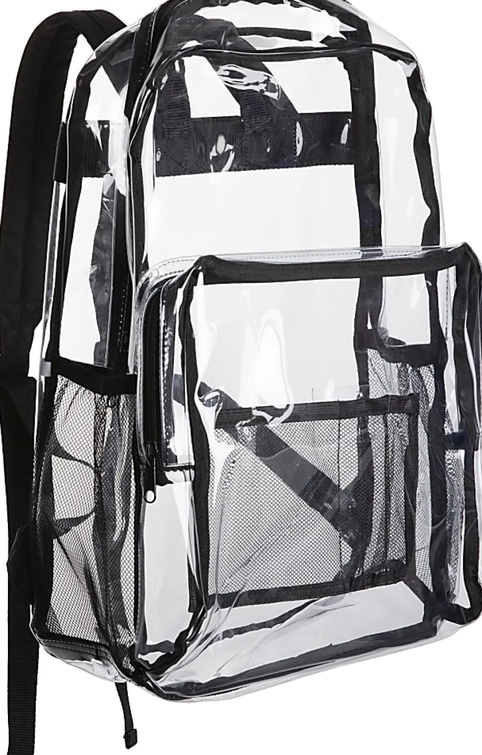 TJ Riley Clear Backpack, Transparent