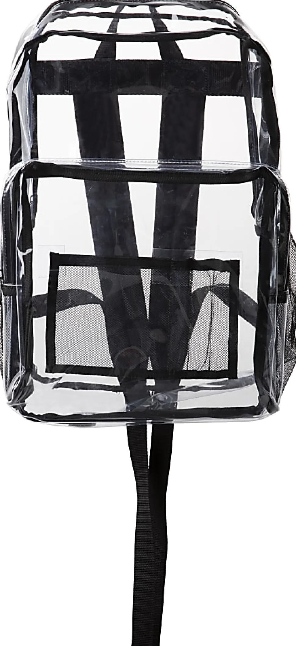 TJ Riley Clear Backpack, Transparent