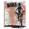 Top Flight Fashion 1-Subject Notebook, 8" x 10", 70 Sheets, Dirt Bike