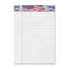 TOPS American Pride Binding Legal Writing Tablet - Jr.Legal - 50 Sheets - Strip - 16 lb Basis Weight - 75103