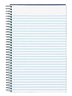 TOPS® Classified™ Colors Business Notebook, 5 1/2