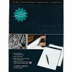 TOPS™ Docket™ Diamond Premium 100% Recycled Legal Pad, 8 1/2
