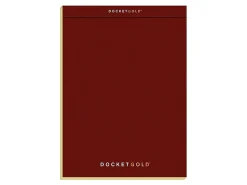 TOPS™ Docket Gold™ Premium Writing Pad, 8 1/2" x 11 3/4", Legal Ruled, 70 Sheets, Canary