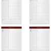 TOPS™ Docket Gold™ Premium Writing Pads, 8 1/2" x 11 3/4", Wide Ruled, 40 Sheets, White, Pack Of 4 Pads