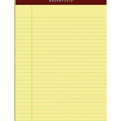 TOPS™ Docket Gold™ Premium Writing Pads, 8 1/2