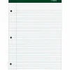 TOPS Double Docket Rigid Back Legal Pads - 100 Sheets - Stapled/Glued - Ruled - 16 lb Basis Weight - 8 1/2"x11 3/4" - 63384