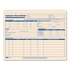TOPS® Employee Record Master File Jackets, 11 3/4