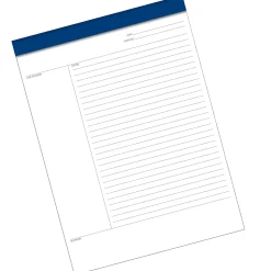 TOPS™ FocusNotes™ 15-lb Legal Pads, 8 1/2" x 11", 50 Sheets Per pad, White, Pack Of 2