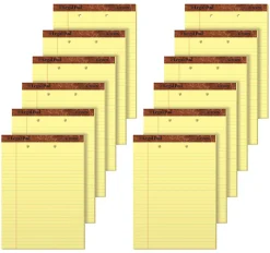 TOPS™ 2-Hole Punched Perforated Writing Pads, 8 1/2