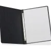 TOPS Letter Recycled Report Cover, 3" Capacity, 8 1/2" x 10 63/64", Black