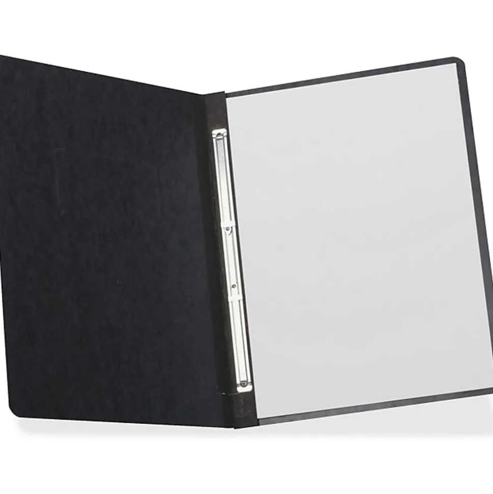 TOPS Letter Recycled Report Cover, 3" Capacity, 8 1/2" x 10 63/64", Black