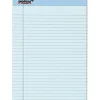 TOPS™ Prism+™ Color Writing Pads, 8 1/2" x 11 3/4", 100% Recycled, Legal Ruled, 25 Sheets, Blue, Pack Of 12 Pads