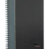 TOPS® Royale Wirebound Notebook, 8 1/4" x 11 3/4", Legal Ruled, 96 Sheets, Gray/Black