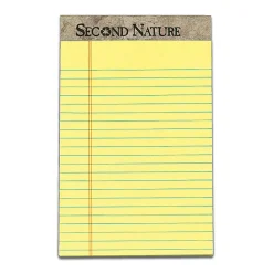 TOPS™ Second Nature® 30% Recycled Writing Pads, 5
