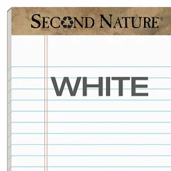 TOPS™ Second Nature® 100% Recycled Writing Pads, 5
