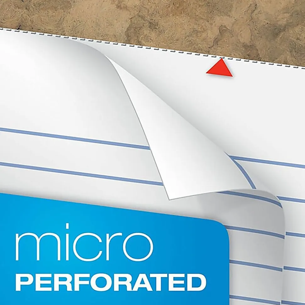 TOPS™ Second Nature® 100% Recycled Writing Pads, 8 1/2" x 11 3/4", Legal Ruled, 50 Sheets, White, Pack Of 12 Pads