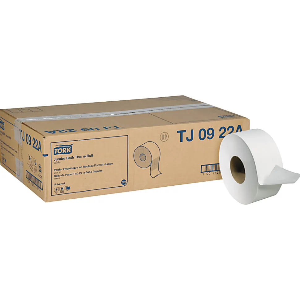Tork® Universal Jumbo 2-Ply Toilet Paper, 1000' Per Roll, Pack Of 12 Rolls