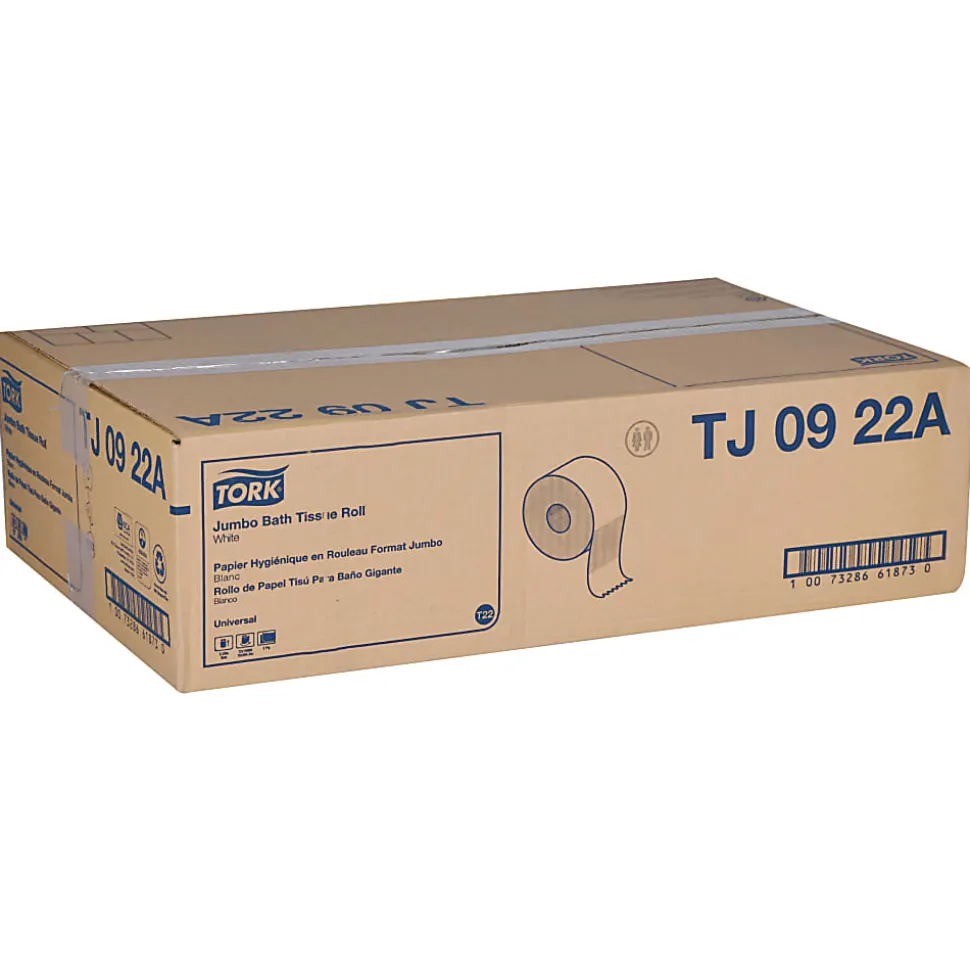 Tork® Universal Jumbo 2-Ply Toilet Paper, 1000' Per Roll, Pack Of 12 Rolls