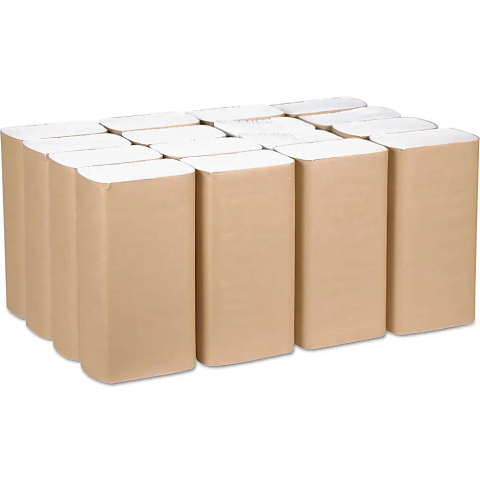 Tork® Universal Multi-Fold 1-Ply Paper Towels, 250 Sheets Per Roll, Pack Of 16 Rolls