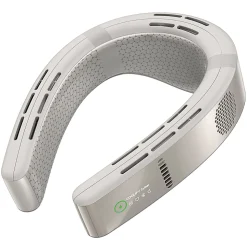TORRAS COOLiFY Cyber Smart Portable Neck Fan, 3-1/4”H x 6-3/16”W x 9-5/8”D, White