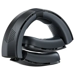 TORRAS® COOLiTE™ Foldable 4-Speed Portable Neck Fan with 4,000 mAh Battery, Space Black