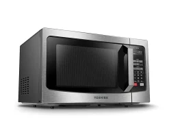 Toshiba 1.6 Cu Ft Microwave With Inverter Technology, Stainless Steel