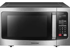 Toshiba 1.6 Cu Ft Microwave With Inverter Technology, Stainless Steel
