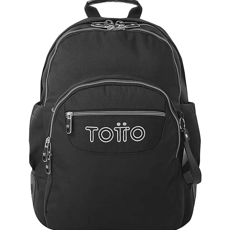 Totto Backpack, Black, Total Qty 1