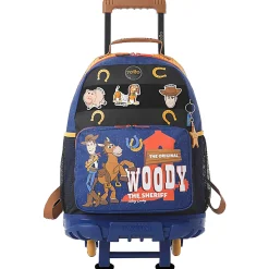 Totto Rolling Backpack, Blue Toy Story, Total Qty 1