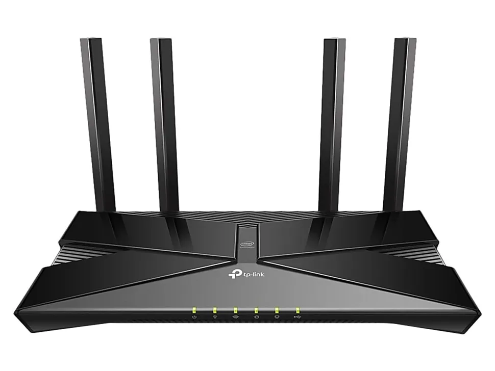 TP-LINK® Archer AX3000 4-Stream Gigabit Wi-Fi 6 Router, Black