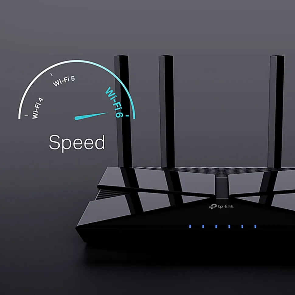 TP-LINK® Archer AX1800 Wi-Fi 6 Dual-Band Wireless Router
