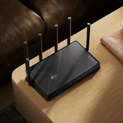 TP-Link Archer BE6500 Wi-Fi 7 IEEE 802.11 a/b/g/n/ac/ax/be Ethernet Wireless Router, ARCHERBE6500