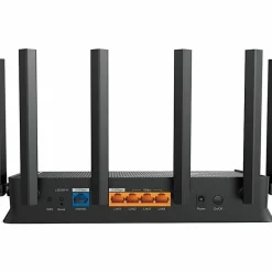 TP-Link Archer BE6500 Wi-Fi 7 IEEE 802.11 a/b/g/n/ac/ax/be Ethernet Wireless Router, ARCHERBE6500