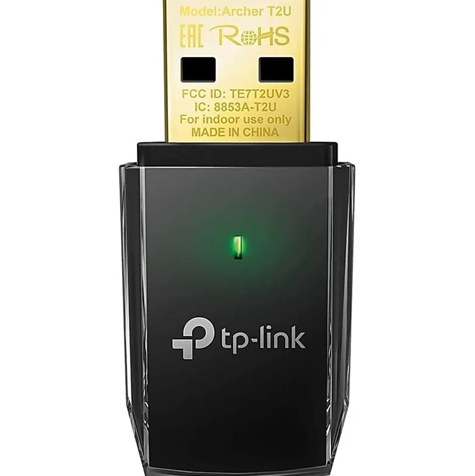 TP-LINK® Archer T2U AC600 Dual Band Wireless Wi-Fi USB Adapter