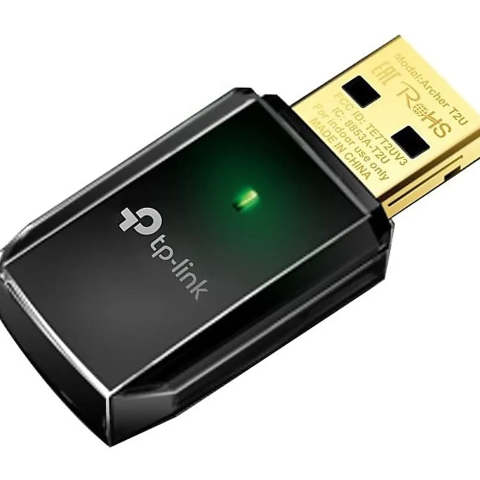 TP-LINK® Archer T2U AC600 Dual Band Wireless Wi-Fi USB Adapter