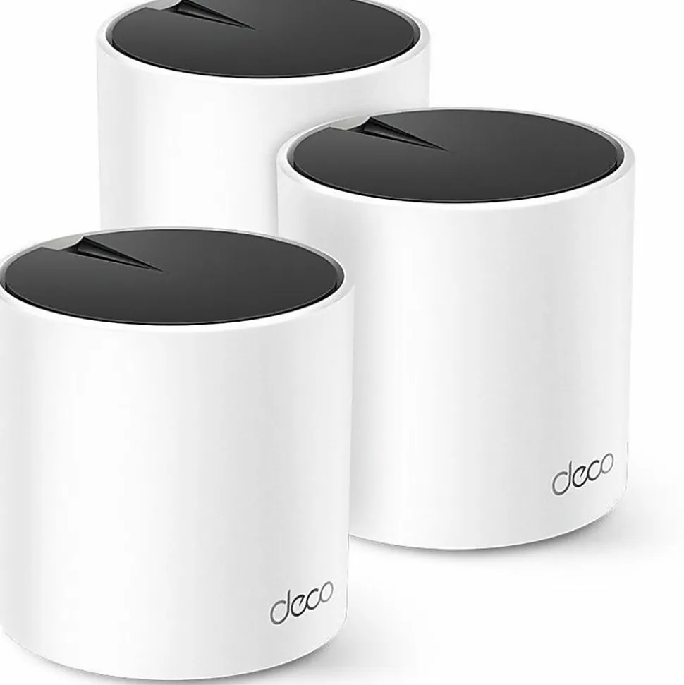 TP-Link Deco X25 Wi-Fi 6 IEEE 802.11 a/b/g/n/ac/ax Wireless Router - Dual Band - 2.40 GHz ISM Band - DECOX253PACK