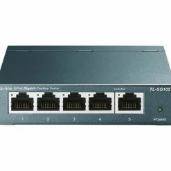 TP-Link 5-Port 10/100/1000Mbps Desktop Switch - 5 Ports - Gigabit Ethernet - 10/100/1000Base-T - 2 Layer Supported - TLSG605