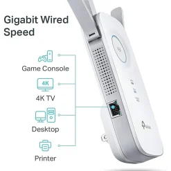 TP-Link RE450 Wireless AC1750 Gigabit Range Extender