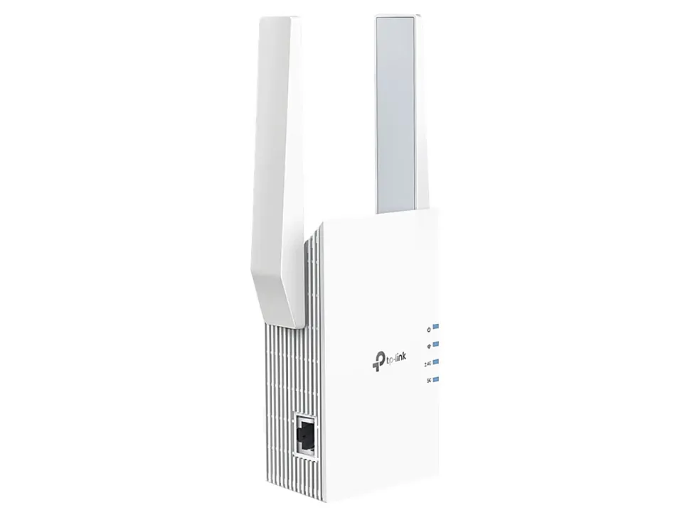 TP-Link RE705X Dual Band IEEE 802.11ax 2.91 Gbit/s Wireless Range Extender - 2.40 GHz, 5 GHz - 2x External Antenna(s) - RE705X