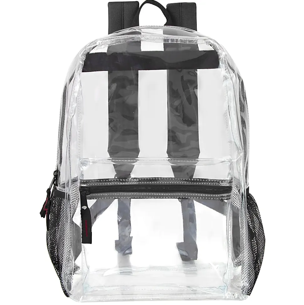Trailmaker Backpack, Clear/Black Trim