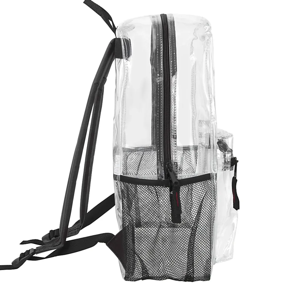 Trailmaker Backpack, Clear/Black Trim